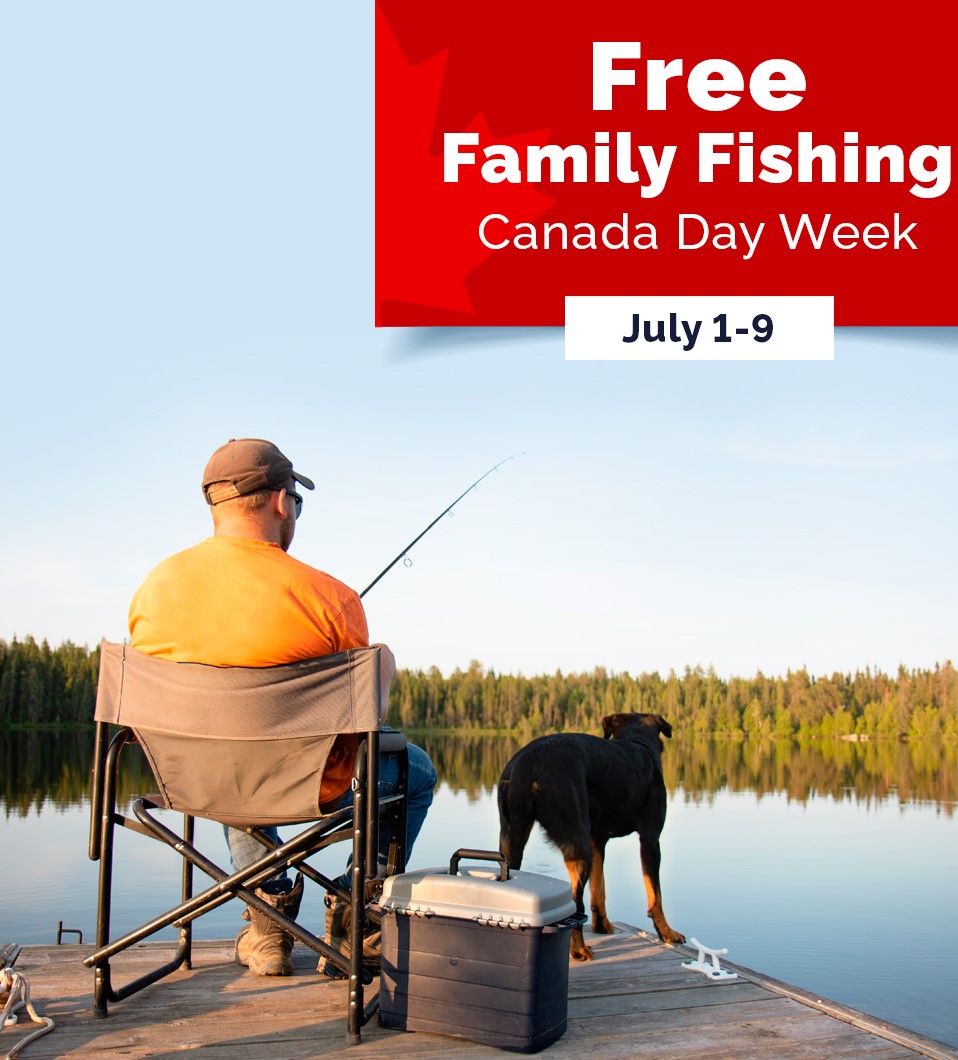 Ontario Offering Free Fishing to Celebrate Canada Day