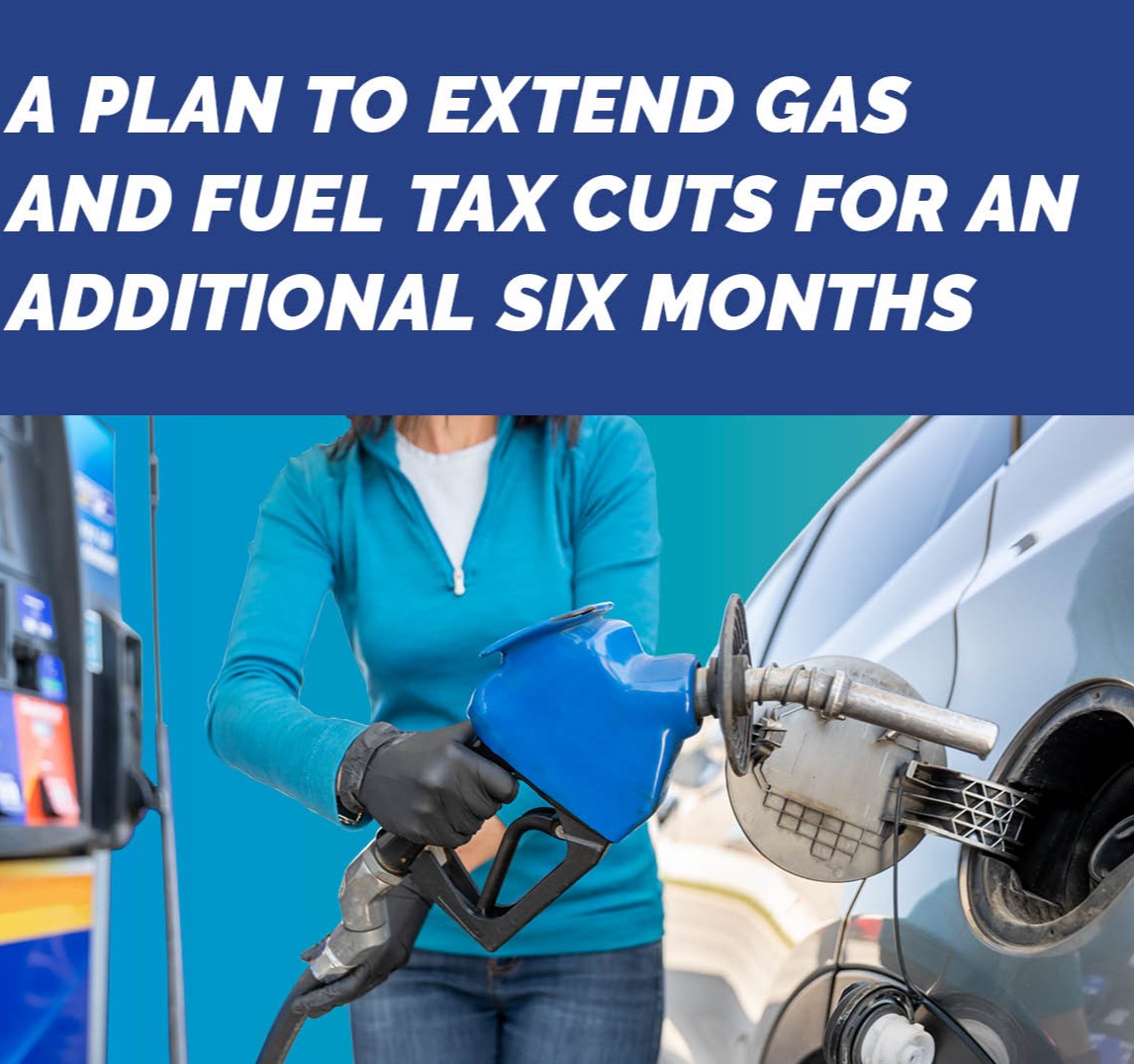 Ontario Extending Gas and Fuel Tax Cuts to June 30, 2024
