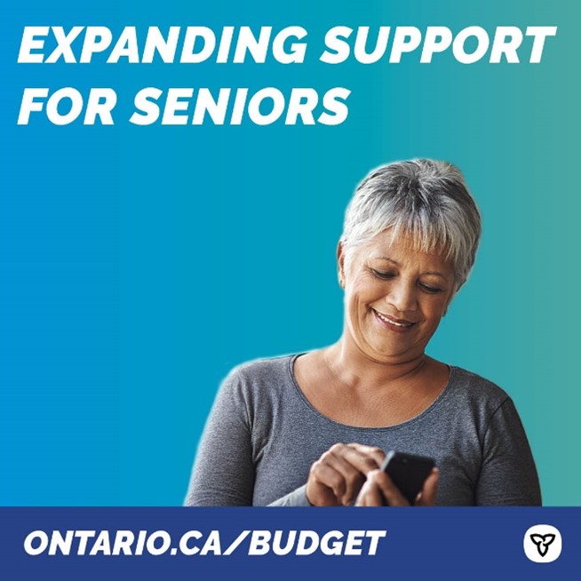 Ontario Helping Low-Income Seniors